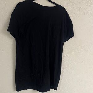 Classic Black T-Shirt Dress